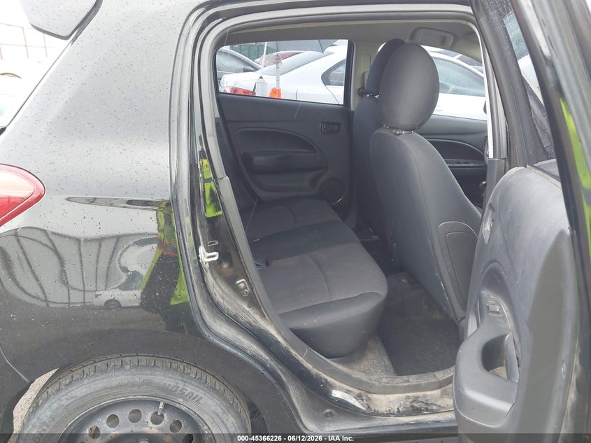 2017 Mitsubishi Mirage VIN ML32A3HJXHH016971 IAAI salvage auction — FRONT END, Salvage Title, sold $375 on 2026-07-14 (photo 8)
