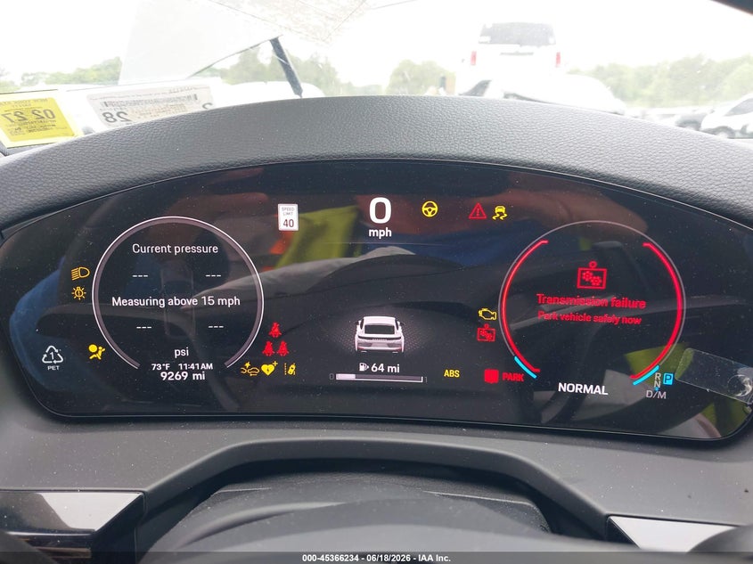 2025 Porsche Panamera VIN WP0AA2YA2SL007267 IAAI salvage auction — FRONT END, Mv-907A (New York), sold $47,800 on 2026-07-13 (photo 7)