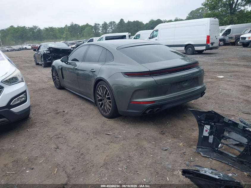 2025 Porsche Panamera VIN WP0AA2YA2SL007267 IAAI salvage auction — FRONT END, Mv-907A (New York), sold $47,800 on 2026-07-13 (photo 3)