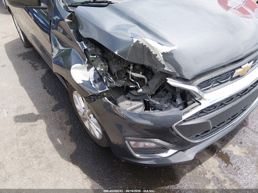 2021 Chevrolet Spark VIN KL8CD6SA4MC723292 IAAI salvage auction — RIGHT FRONT, Salvage Title, sold $825 on 2026-08-01 (photo 6)