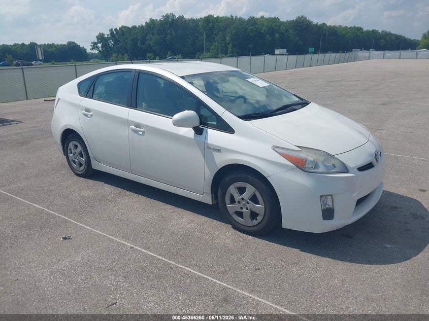 2011 Toyota Prius VIN JTDKN3DU4B5324180 IAAI salvage auction — LEFT SIDE, Salvage (Kentucky), sold $1,550 on 2026-07-23 (photo 1)