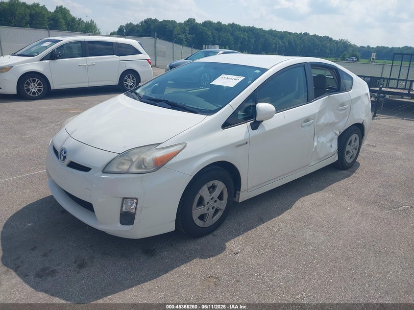 2011 Toyota Prius VIN JTDKN3DU4B5324180 IAAI salvage auction — LEFT SIDE, Salvage (Kentucky), sold $1,550 on 2026-07-23 (photo 2)