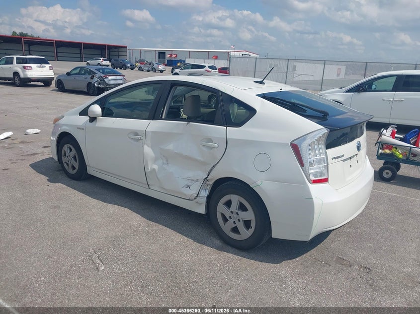 2011 Toyota Prius VIN JTDKN3DU4B5324180 IAAI salvage auction — LEFT SIDE, Salvage (Kentucky), sold $1,550 on 2026-07-23 (photo 3)