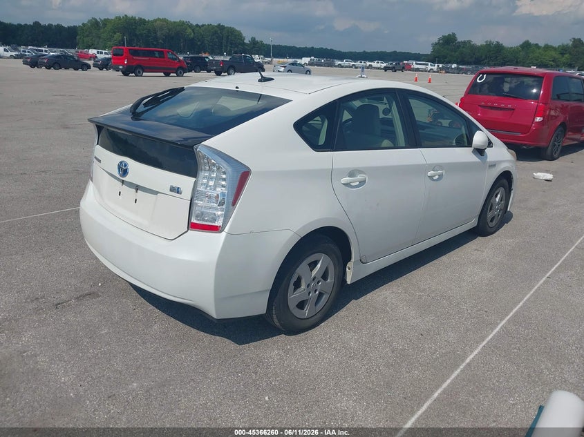 2011 Toyota Prius VIN JTDKN3DU4B5324180 IAAI salvage auction — LEFT SIDE, Salvage (Kentucky), sold $1,550 on 2026-07-23 (photo 4)