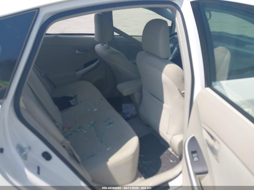 2011 Toyota Prius VIN JTDKN3DU4B5324180 IAAI salvage auction — LEFT SIDE, Salvage (Kentucky), sold $1,550 on 2026-07-23 (photo 8)