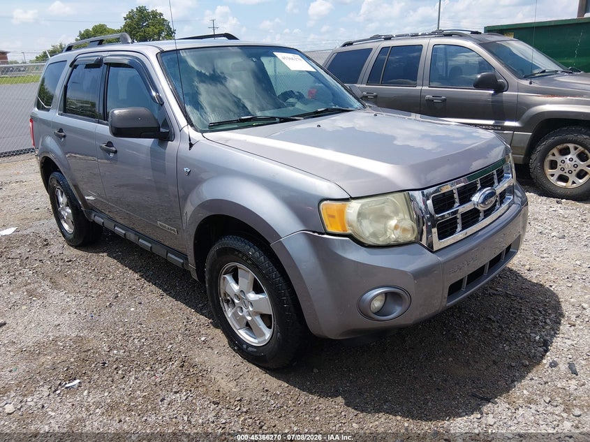 2008 Ford Escape VIN 1FMCU03188KD65155 IAAI salvage auction — NORMAL WEAR, Clear (Tennessee), sold $550 on 2026-07-23 (photo 1)