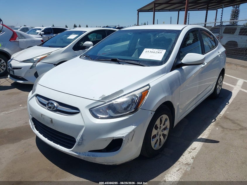 2016 Hyundai Accent VIN KMHCT4AE7GU043111 IAAI salvage auction — NORMAL WEAR, App For Dup Clear (California), sold $725 on 2026-07-14 (photo 2)