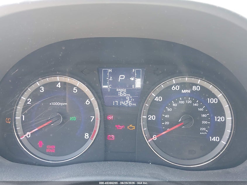 2016 Hyundai Accent VIN KMHCT4AE7GU043111 IAAI salvage auction — NORMAL WEAR, App For Dup Clear (California), sold $725 on 2026-07-14 (photo 7)