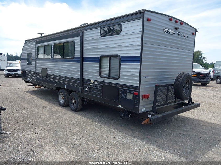 2020 Forest river Grey wolf VIN 4X4TCKB21L9131561 IAAI salvage auction — SIDE, Bill Of Sale (Washington), sold $3,050 on 2026-07-08 (photo 3)