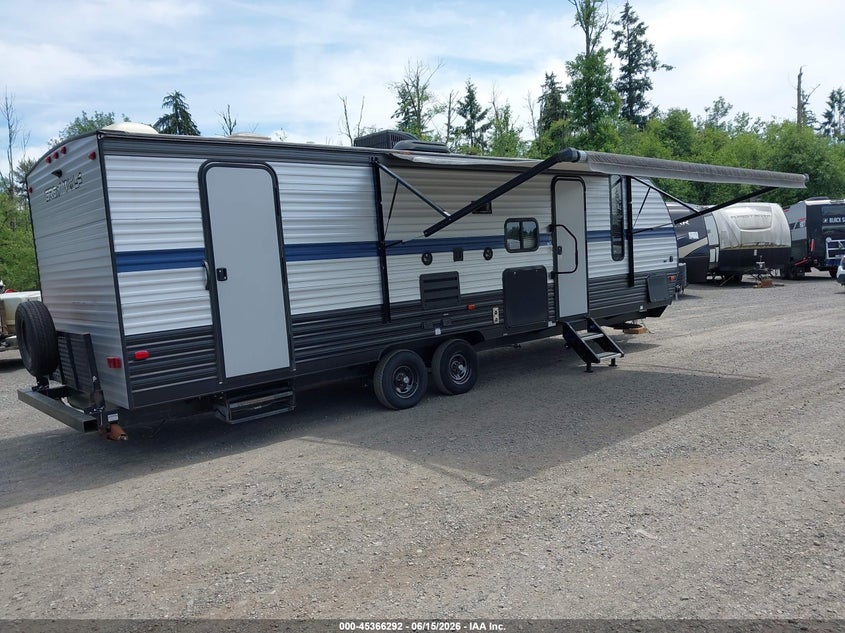 2020 Forest river Grey wolf VIN 4X4TCKB21L9131561 IAAI salvage auction — SIDE, Bill Of Sale (Washington), sold $3,050 on 2026-07-08 (photo 4)