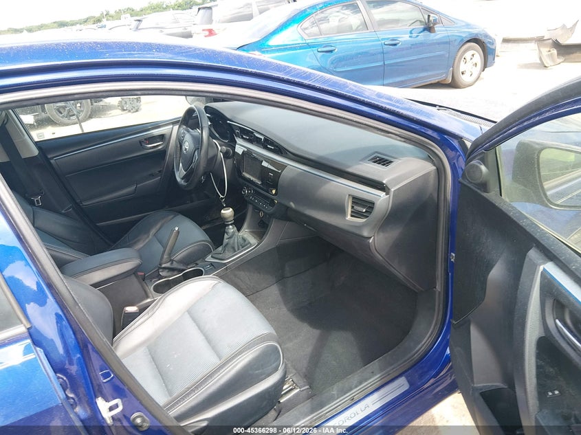 2015 Toyota Corolla VIN 5YFBURHE6FP244641 IAAI salvage auction — FRONT END, Original (Texas), sold $1,800 on 2026-07-28 (photo 5)
