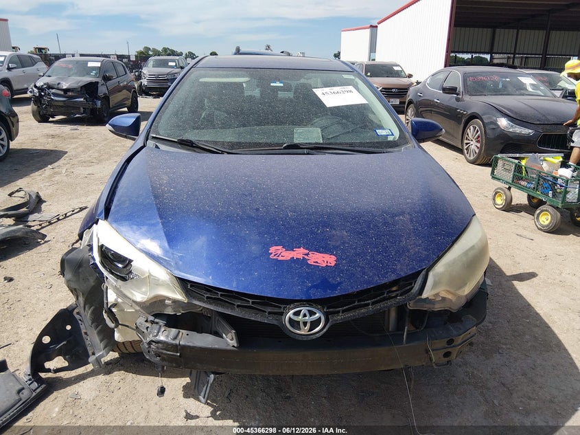 2015 Toyota Corolla VIN 5YFBURHE6FP244641 IAAI salvage auction — FRONT END, Original (Texas), sold $1,800 on 2026-07-28 (photo 6)