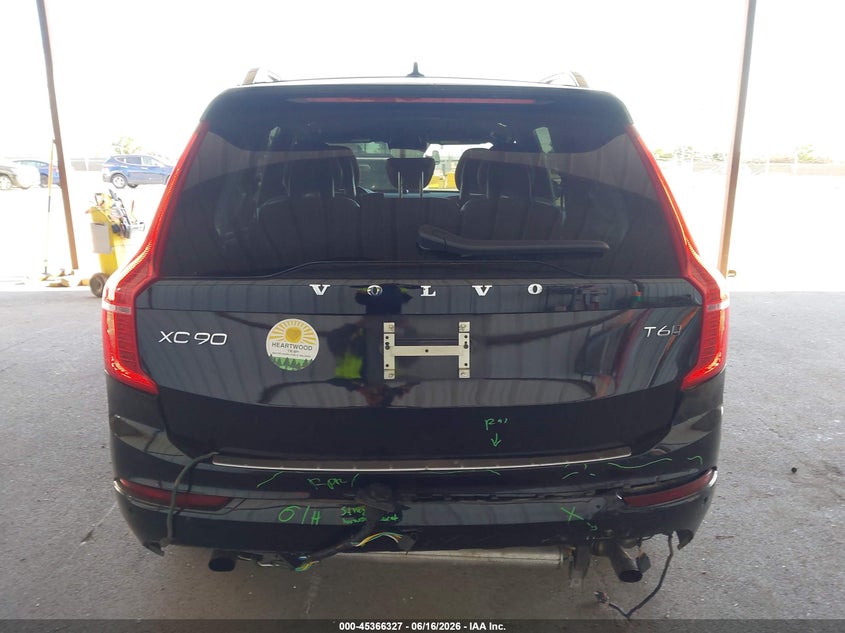 2018 Volvo Xc90 VIN YV4A22PKXJ1197947 IAAI salvage auction — REAR END, Salvage Title, sold $10,800 on 2026-08-19 (photo 6)