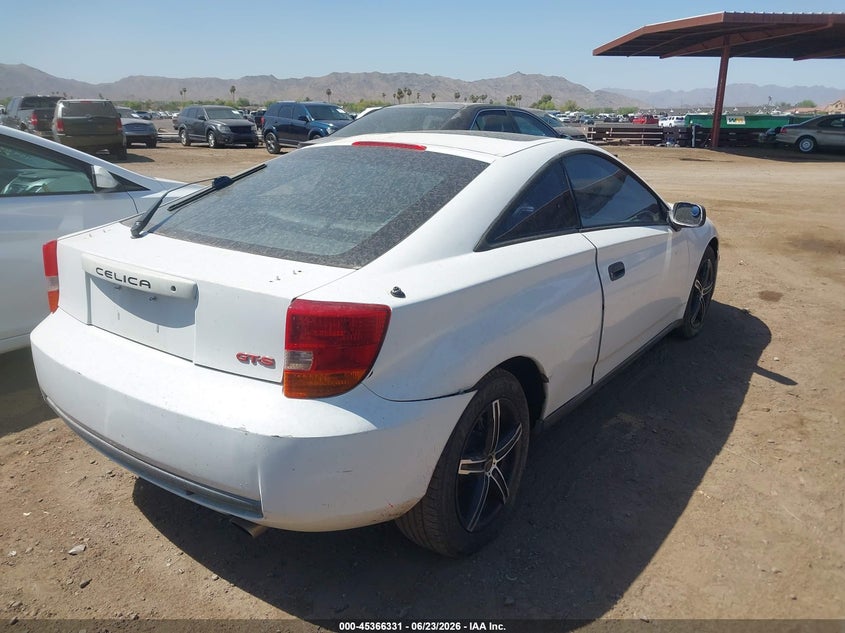 2002 Toyota Celica VIN JTDDY38T320058066 IAAI salvage auction — NORMAL WEAR, Clear-Dealer Only (Arizona), sold $375 on 2026-07-21 (photo 4)