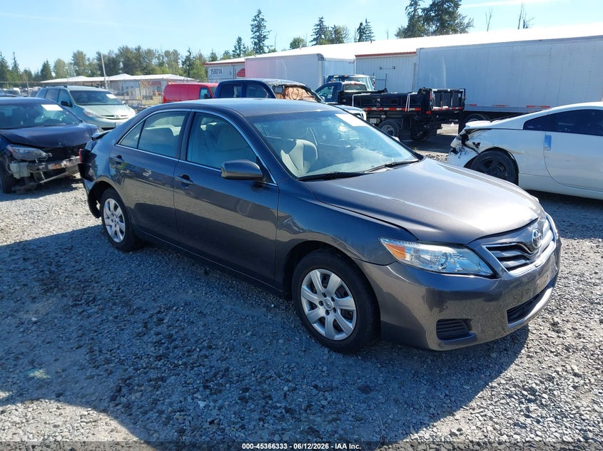 2011 Toyota Camry VIN JTNBF3EK5B3011298 IAAI salvage auction — FRONT & REAR, Bill Of Sale (Washington), sold $2,150 on 2026-08-01 (photo 1)