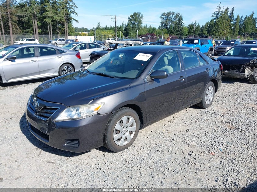 2011 Toyota Camry VIN JTNBF3EK5B3011298 IAAI salvage auction — FRONT & REAR, Bill Of Sale (Washington), sold $2,150 on 2026-08-01 (photo 2)