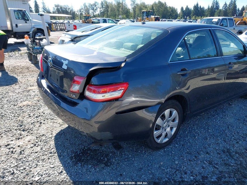 2011 Toyota Camry VIN JTNBF3EK5B3011298 IAAI salvage auction — FRONT & REAR, Bill Of Sale (Washington), sold $2,150 on 2026-08-01 (photo 6)
