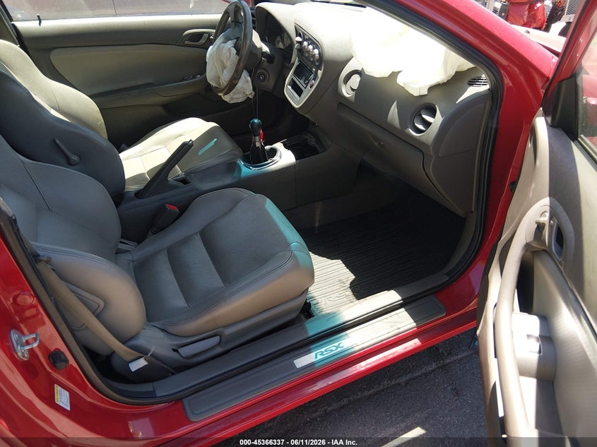 2005 Acura Rsx VIN JH4DC53895S004310 IAAI salvage auction — FRONT END, Salvage (Utah), sold $400 on 2026-07-09 (photo 5)