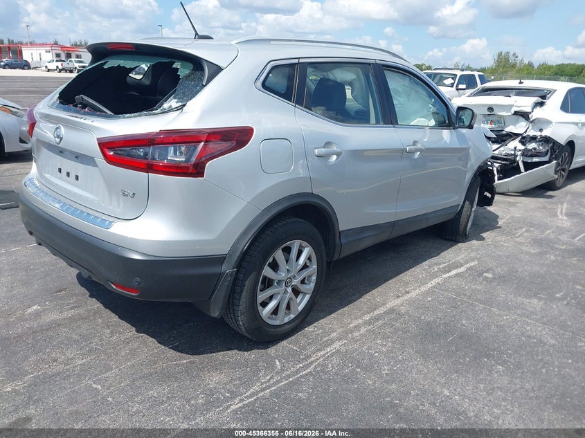2020 Nissan Rogue VIN JN1BJ1CV8LW273744 IAAI salvage auction — RIGHT FRONT, Certificate Of Destruction (Florida), sold $1,250 on 2026-07-30 (photo 4)