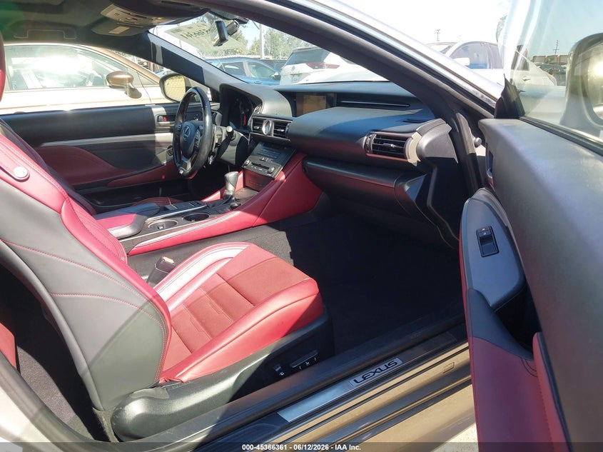 2016 Lexus Rc VIN JTHHA5BC4G5003550 IAAI salvage auction — LEFT FRONT, Salvage (California), sold $3,450 on 2026-07-15 (photo 5)