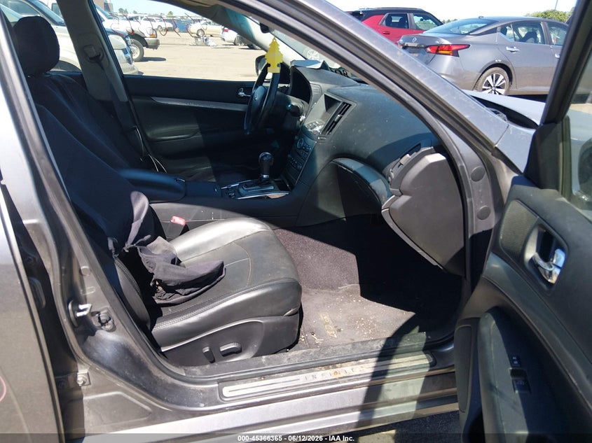 2013 Infiniti G VIN JN1CV6AR7DM757316 IAAI salvage auction — REAR END, Salvage (Minnesota), sold $1,300 on 2026-08-24 (photo 5)