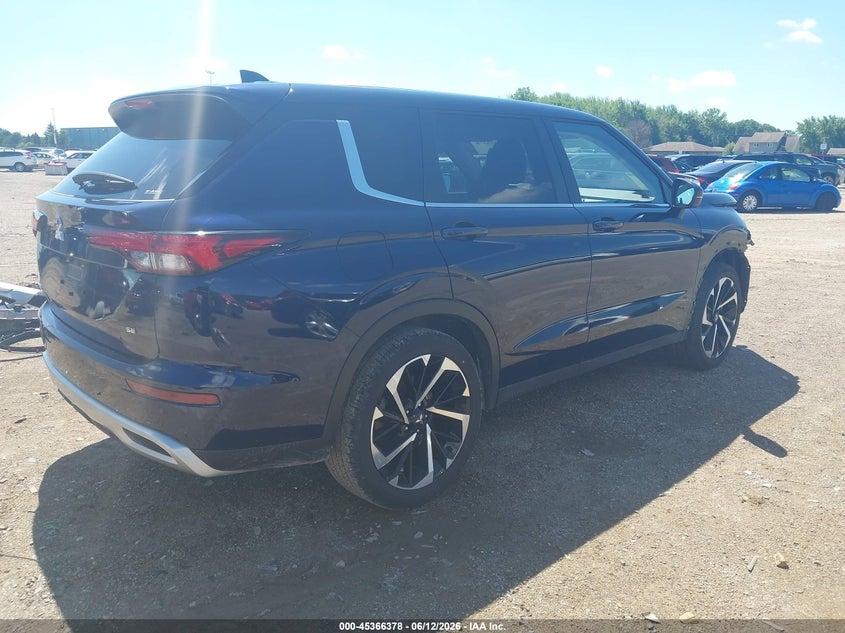 2024 Mitsubishi Outlander VIN JA4J4VA85RZ014599 IAAI salvage auction — FRONT END, Salvage Title, sold $8,100 on 2026-07-23 (photo 4)