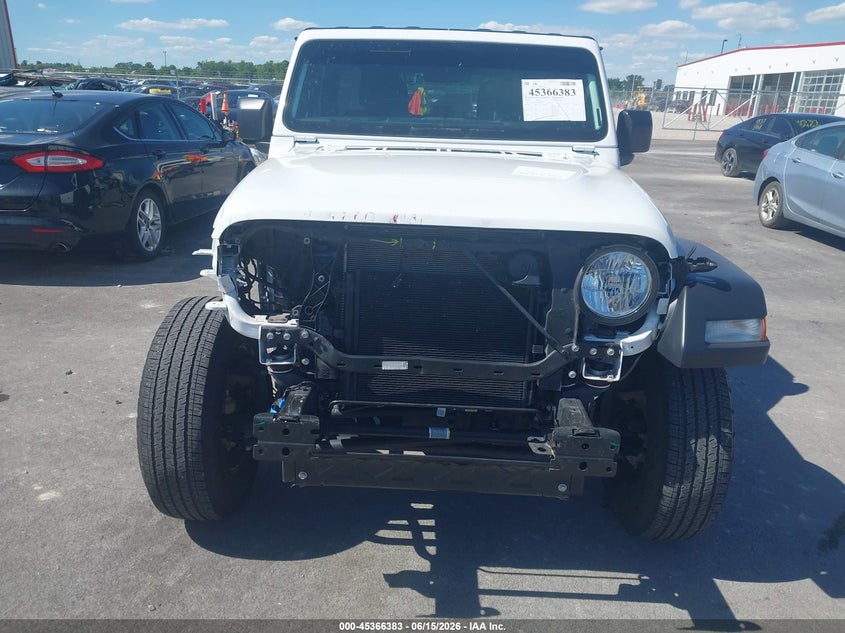 2024 Jeep Wrangler / VIN 1C4PJXDG7RW200878 IAAI salvage auction — FRONT END, Salvage (Illinois), sold $8,600 on 2026-07-11 (photo 6)