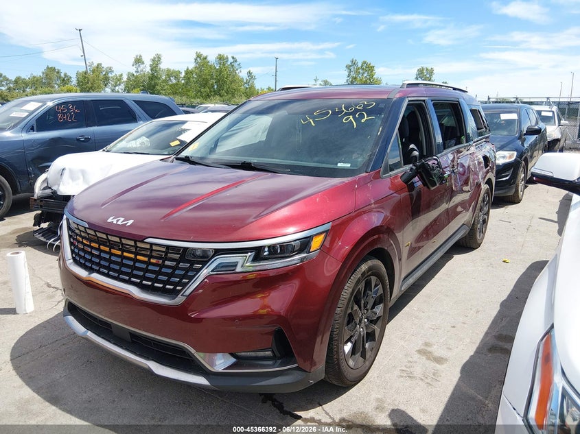 2023 Kia Carnival VIN KNDNE5H32P6204034 IAAI salvage auction — LEFT SIDE, Salvage (Ohio), sold $9,300 on 2026-07-21 (photo 2)
