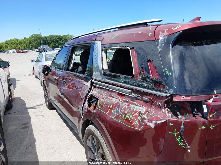 2023 Kia Carnival VIN KNDNE5H32P6204034 IAAI salvage auction — LEFT SIDE, Salvage (Ohio), sold $9,300 on 2026-07-21 (photo 6)