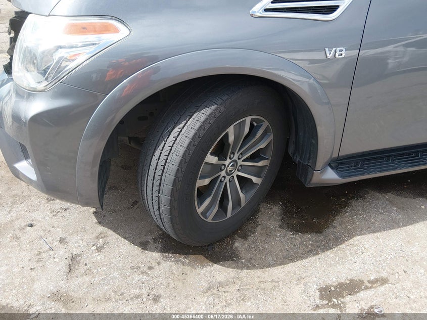 2019 Nissan Armada VIN JN8AY2ND7K9090626 IAAI salvage auction — BIOHAZARD/CHEMICAL, Salvage (Texas), sold $1,850 on 2026-07-25 (photo 6)