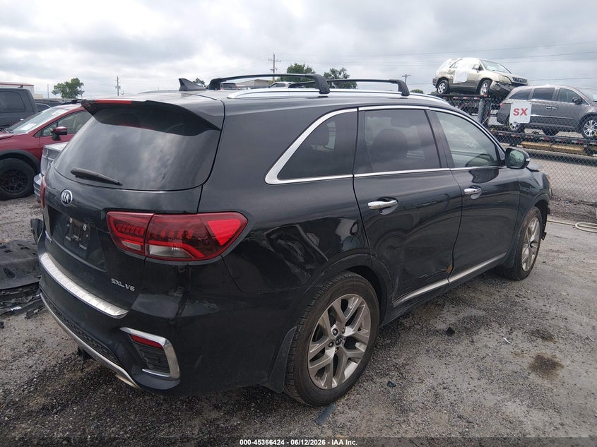 2019 Kia Sorento VIN 5XYPK4A58KG477198 IAAI salvage auction — FRONT END, Junk (Oklahoma), sold $2,850 on 2026-07-16 (photo 4)