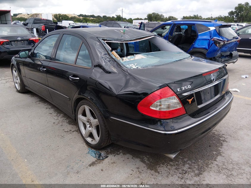 2009 Mercedes-benz E-class VIN WDBUF56X49B417526 IAAI salvage auction — ROOF, Salvage (Texas), sold $650 on 2026-07-16 (photo 3)