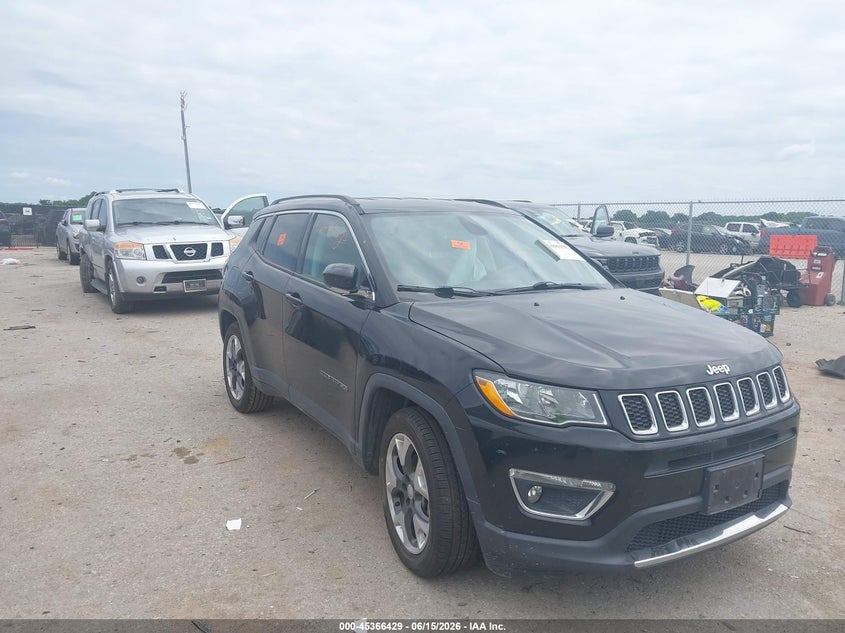 2019 Jeep Compass VIN 3C4NJCCB8KT667194 — IAAI salvage auction photo