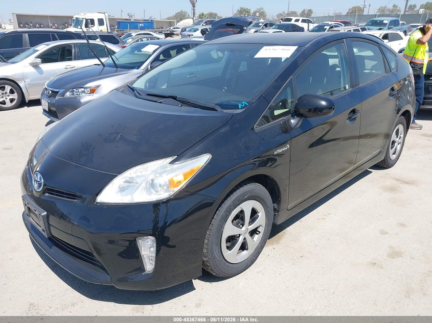 2013 Toyota Prius VIN JTDKN3DU8D5665021 IAAI salvage auction — THEFT, Salvage (California), sold $3,000 on 2026-07-05 (photo 2)