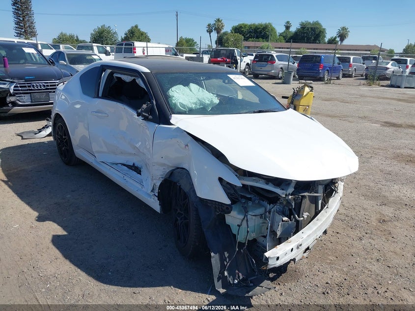 2014 Scion Tc VIN JTKJF5C79E3084990 IAAI salvage auction — FRONT END, Salvage (California), sold $825 on 2026-07-07 (photo 1)