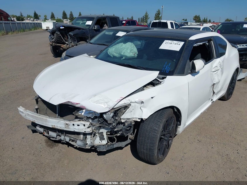 2014 Scion Tc VIN JTKJF5C79E3084990 IAAI salvage auction — FRONT END, Salvage (California), sold $825 on 2026-07-07 (photo 2)