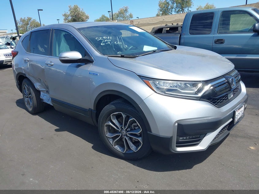 2021 Honda Cr-v VIN 7FART6H55ME028003 IAAI salvage auction — LEFT & RIGHT, Salvage Title, sold $5,900 on 2026-07-10 (photo 1)