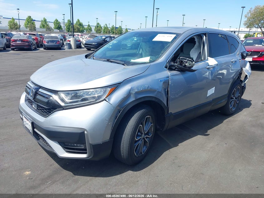 2021 Honda Cr-v VIN 7FART6H55ME028003 IAAI salvage auction — LEFT & RIGHT, Salvage Title, sold $5,900 on 2026-07-10 (photo 2)