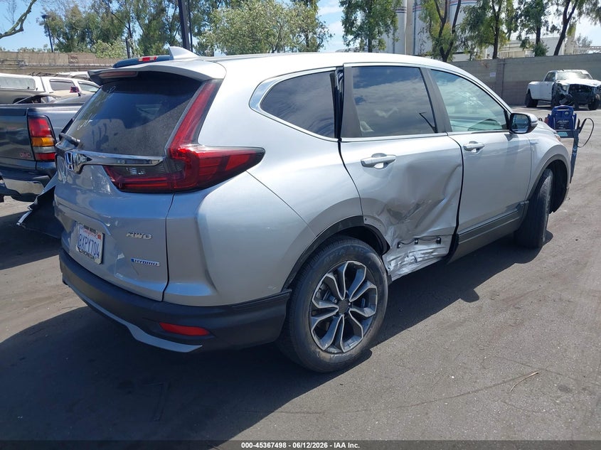 2021 Honda Cr-v VIN 7FART6H55ME028003 IAAI salvage auction — LEFT & RIGHT, Salvage Title, sold $5,900 on 2026-07-10 (photo 4)