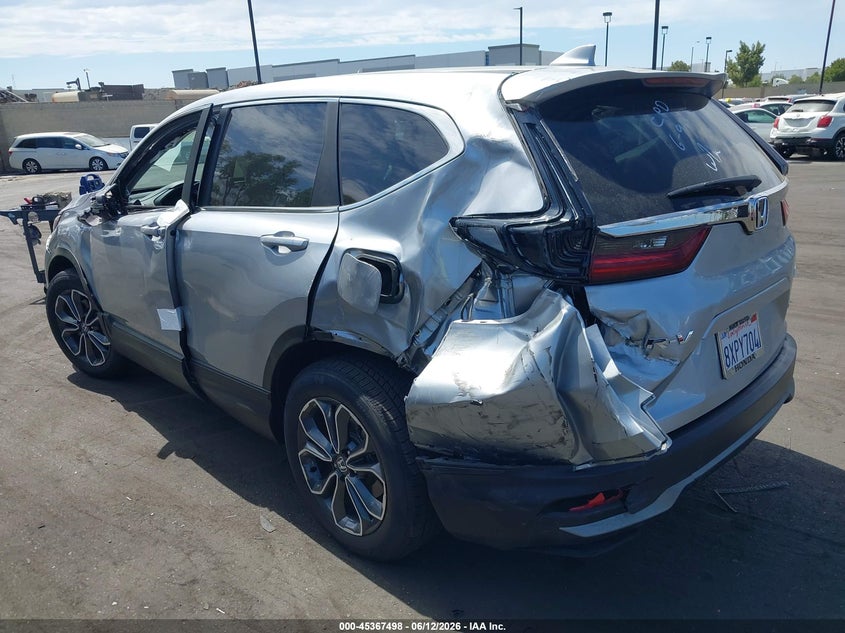 2021 Honda Cr-v VIN 7FART6H55ME028003 IAAI salvage auction — LEFT & RIGHT, Salvage Title, sold $5,900 on 2026-07-10 (photo 6)