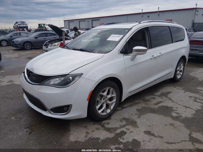 2020 Chrysler Pacifica VIN 2C4RC1GG0LR109737 IAAI salvage auction — FRONT END, Salvage (Oklahoma), sold $1,500 on 2026-07-24 (photo 2)