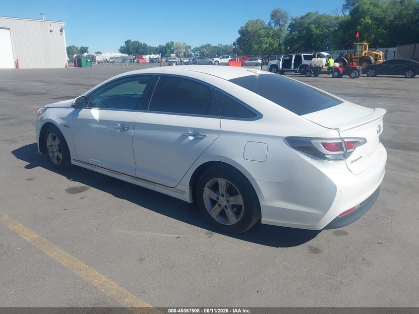 2016 Hyundai Sonata VIN KMHE34L17GA026703 IAAI salvage auction — NORMAL WEAR, Clear (Utah), sold $350 on 2026-07-09 (photo 3)