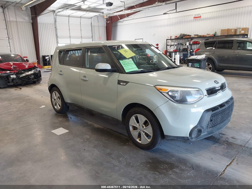 2014 Kia Soul VIN KNDJN2A20E7074051 IAAI salvage auction — REAR END, Salvage (Colorado), sold $1,000 on 2026-07-15 (photo 1)