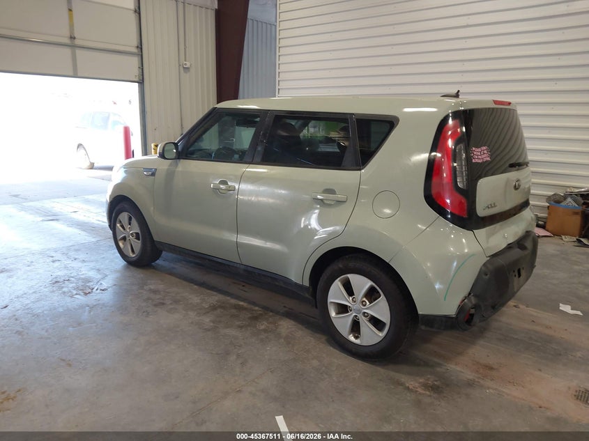 2014 Kia Soul VIN KNDJN2A20E7074051 IAAI salvage auction — REAR END, Salvage (Colorado), sold $1,000 on 2026-07-15 (photo 3)