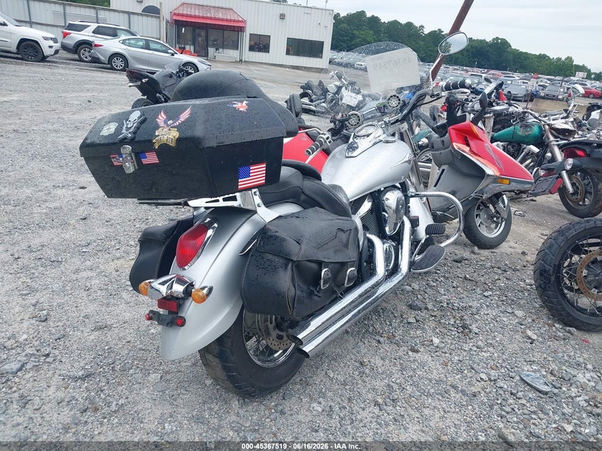 2006 Kawasaki Vn900 VIN JKAVN2B186A003766 IAAI salvage auction — FRONT END, Repossession Paperwork (Georgia), sold $550 on 2026-07-14 (photo 4)