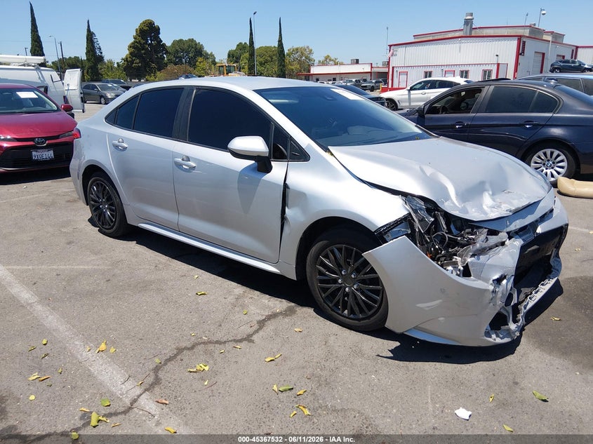 2022 Toyota Corolla VIN JTDEPMAE7N3032825 IAAI salvage auction — FRONT END, Salvage (California), sold $3,750 on 2026-07-06 (photo 1)