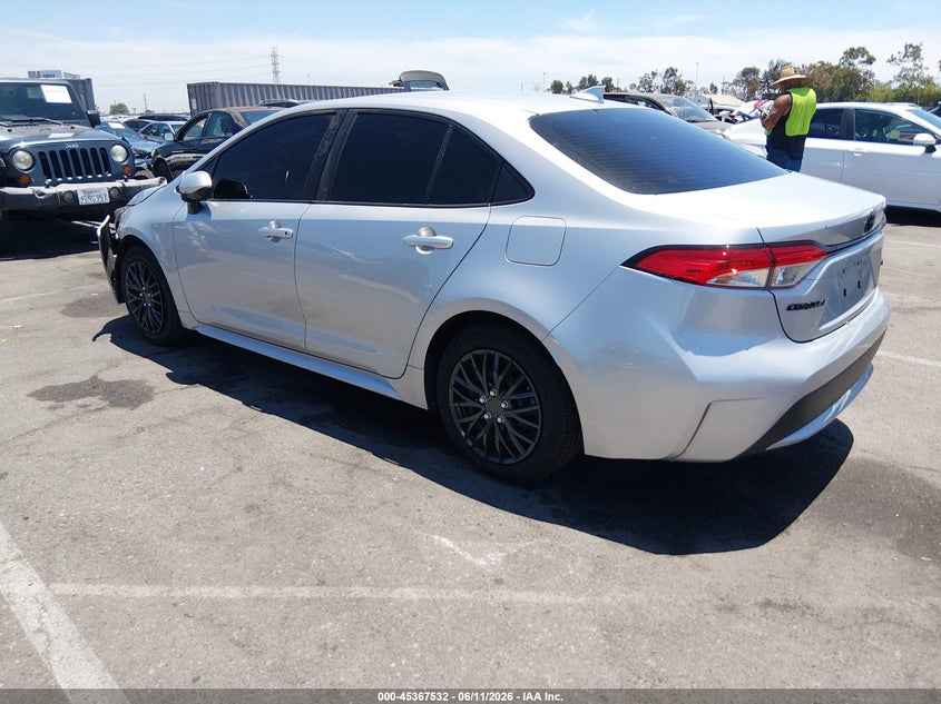 2022 Toyota Corolla VIN JTDEPMAE7N3032825 IAAI salvage auction — FRONT END, Salvage (California), sold $3,750 on 2026-07-06 (photo 3)
