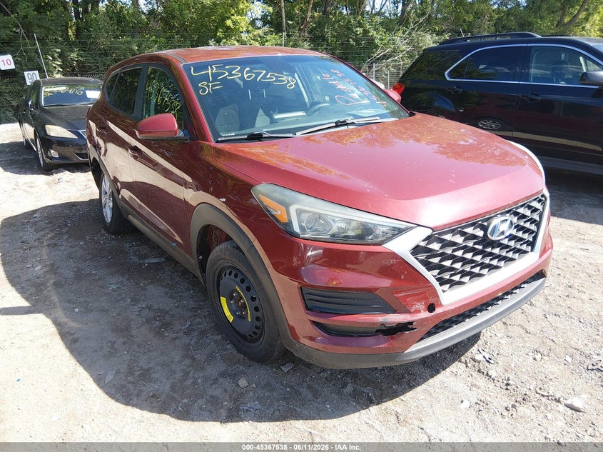 2019 Hyundai Tucson VIN KM8J23A49KU845972 IAAI salvage auction — NORMAL WEAR, Clear (Indiana), sold $2,525 on 2026-07-22 (photo 1)