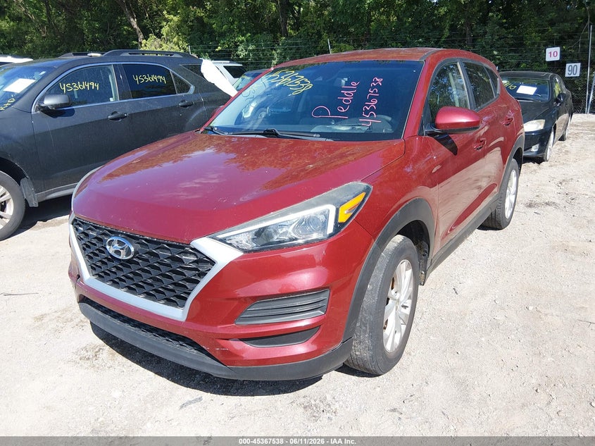2019 Hyundai Tucson VIN KM8J23A49KU845972 IAAI salvage auction — NORMAL WEAR, Clear (Indiana), sold $2,525 on 2026-07-22 (photo 2)