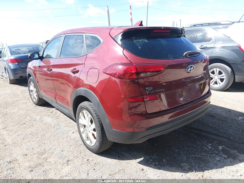 2019 Hyundai Tucson VIN KM8J23A49KU845972 IAAI salvage auction — NORMAL WEAR, Clear (Indiana), sold $2,525 on 2026-07-22 (photo 3)